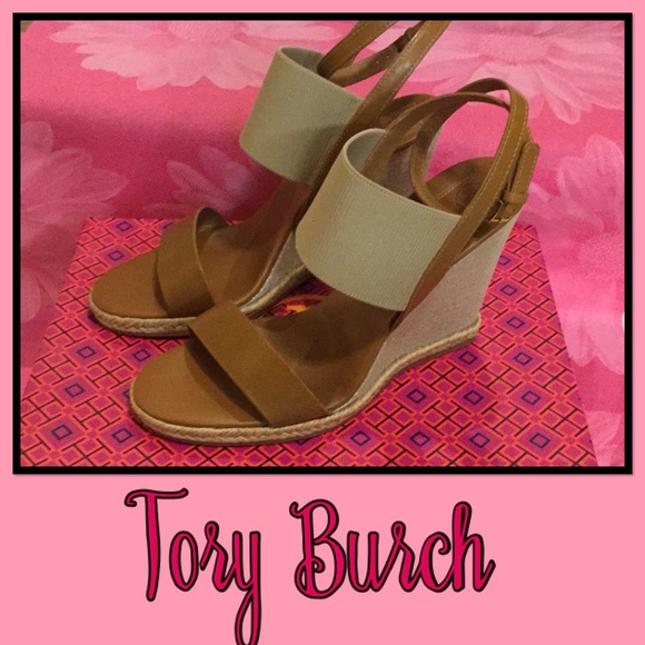 Tory Burch Shoes - New in Box ~ Tory Burch Wedge Sandals Size 10